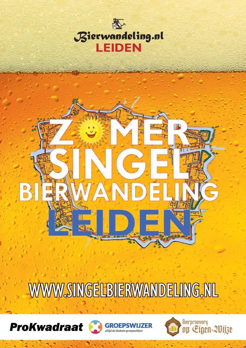 Zomer Singel Bierwandeling Leiden